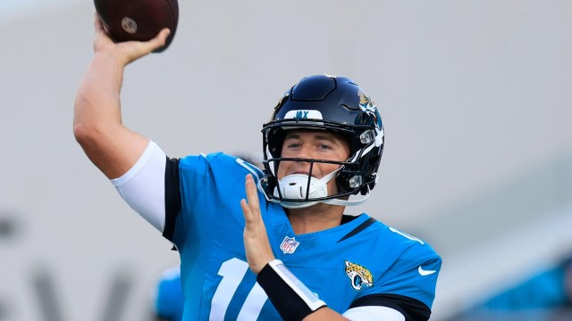 Jacksonville Jaguars quarterback Mac Jones