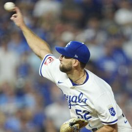 Kansas City Royals pitcher Michael Wacha