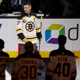 Former Boston Bruins forward Patrice Bergeron