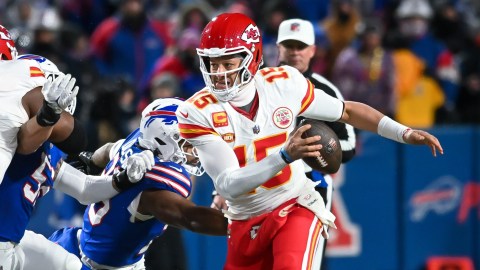 Kansas City Chiefs quarterback Patrick Mahomes