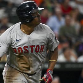 Boston Red Sox third baseman Rafael Devers