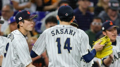 Chiba Lotte Marines pitcher Roki Sasaki