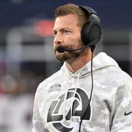 Los Angeles Rams head coach Sean McVay