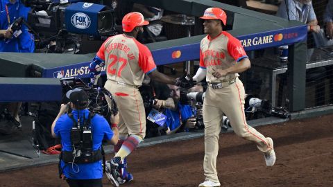 Toronto Blue Jays infielder Vladimir Guerrero Jr. and MLB outfielder Juan Soto