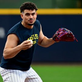 MLB infielder Willy Adames