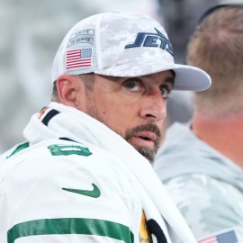 New York Jets quarterback Aaron Rodgers