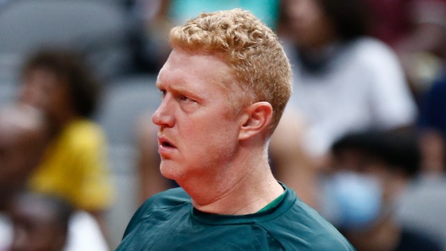 NBC Sports Boston broadcaster Brian Scalabrine