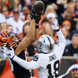 Las Vegas Raiders cornerback Jack Jones