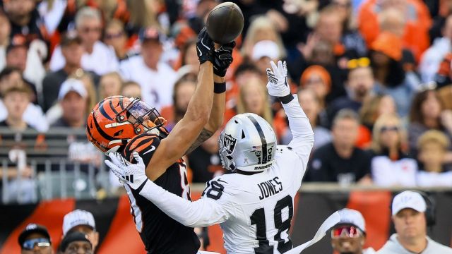 Las Vegas Raiders cornerback Jack Jones