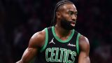 Boston Celtics forward Jaylen Brown