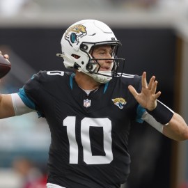 Jacksonville Jaguars quarterback Mac Jones