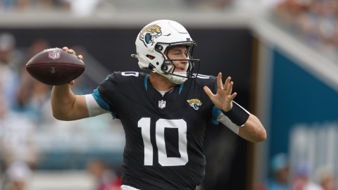 Jacksonville Jaguars quarterback Mac Jones