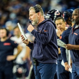 Chicago Bears head coach Matt Eberflus