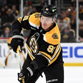 Boston Bruins defenseman Nikita Zadorov