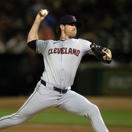 MLB free agent pitcher Shane Bieber