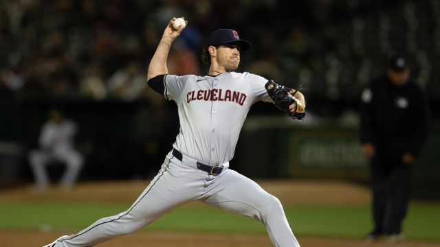 MLB free agent pitcher Shane Bieber