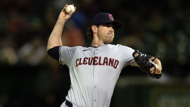 Cleveland Guardians pitcher Shane Bieber