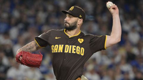 San Diego Padres pitcher Tanner Scott