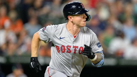 Boston Red Sox outfielder Tyler O'Neill