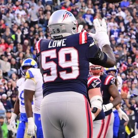 New England Patriots offensive tackle Vederian Lowe