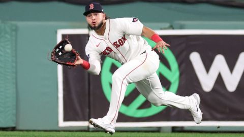 Boston Red Sox outfielder Wilyer Abreu