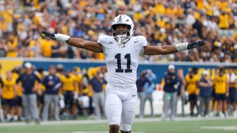 Penn State Nittany Lions defensive end Abdul Carter