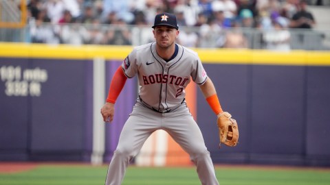 MLB infielder Alex Bregman