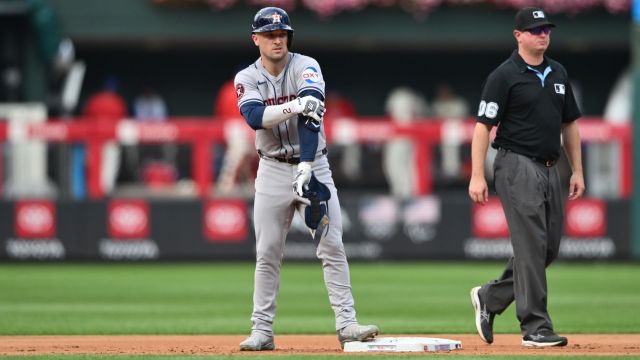 MLB infielder Alex Bregman