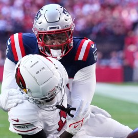 New England Patriots linebacker Anfernee Jennings and Arizona Cardinals wide receiver Greg Dortch