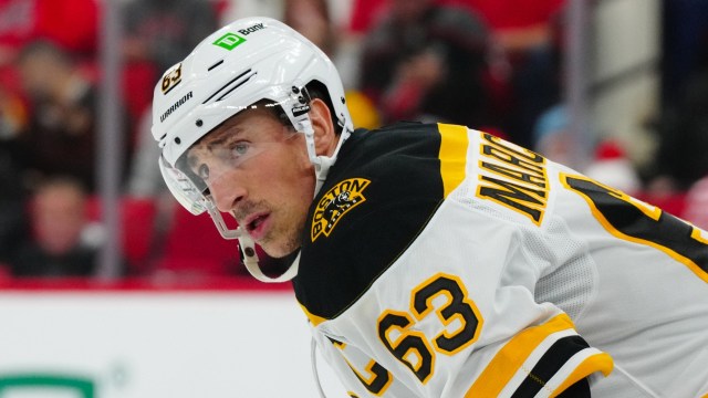 Boston Bruins forward Brad Marchand