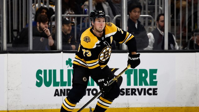 Boston Bruins defenseman Charlie McAvoy