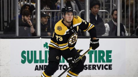 Boston Bruins defenseman Charlie McAvoy