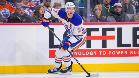 Edmonton Oilers' forward Connor McDavid.