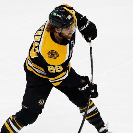 Boston Bruins forward David Pastrnak