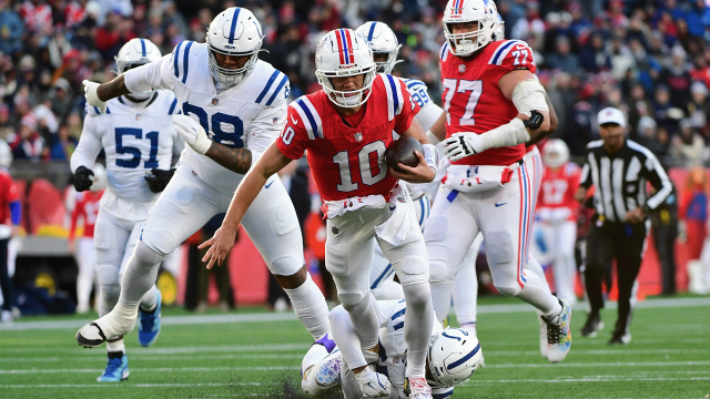 New England Patriots Quarterback Drake Maye