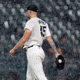 Chicago White Sox starting pitcher Garrett Crochet