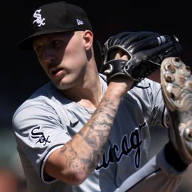 Chicago White Sox pitcher Garrett Crochet