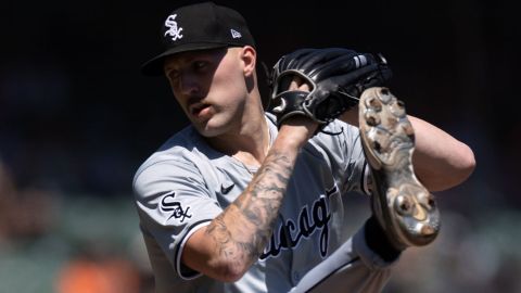 Chicago White Sox pitcher Garrett Crochet