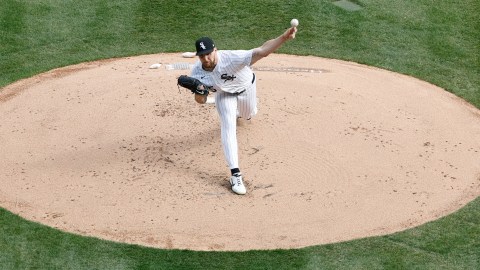 Chicago White Sox starting pitcher Garrett Crochet