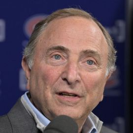 NHL commissioner Gary Bettman