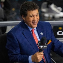 Legendary sports broadcaster Greg Gumbel