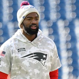 New England Patriots quarterback Jacoby Brissett