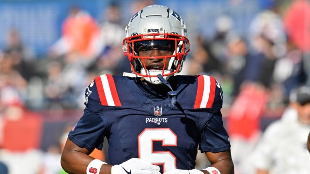 New England Patriots wide receiver Javon Baker