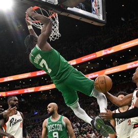 Boston Celtics guard Jaylen Brown