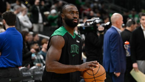 Boston Celtics guard Jaylen Brown