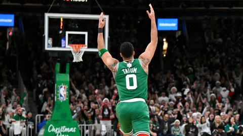 Boston Celtics forward Jayson Tatum