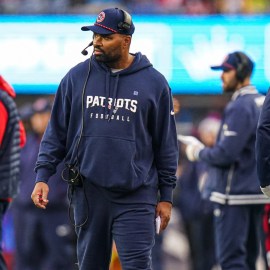 New England Patriots head coach Jerod Mayo