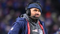 New England Patriots head coach Jerod Mayo