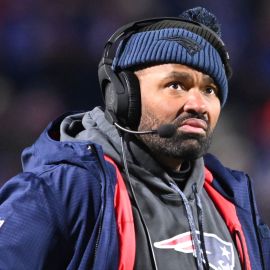 New England Patriots head coach Jerod Mayo