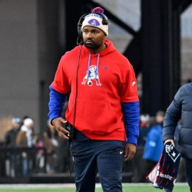 New England Patriots head coach Jerod Mayo